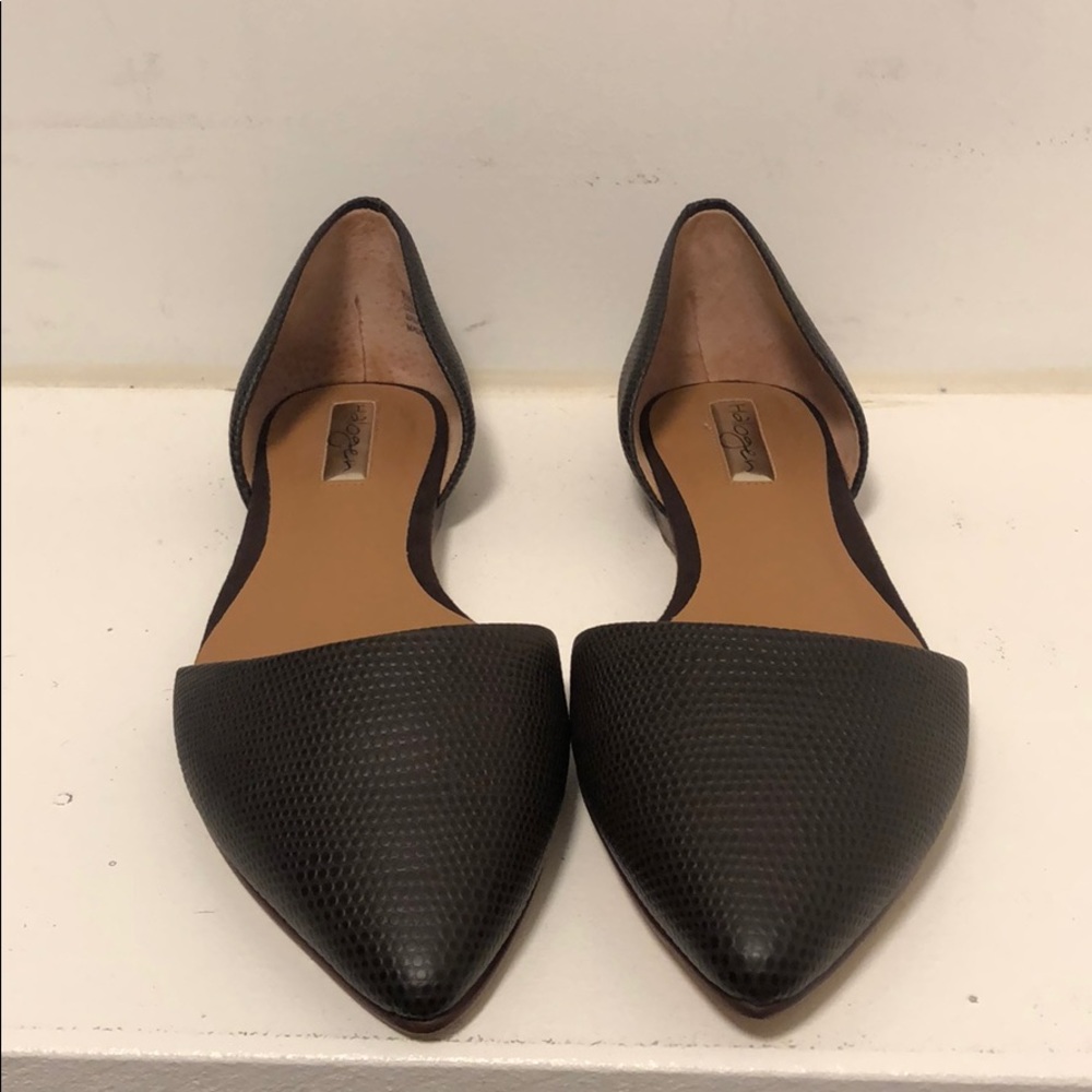 Halogen Hakayla-Lea pointed Flats Size 8